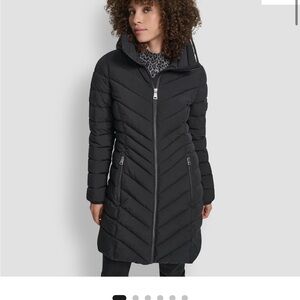 DKNY Lady’s  Black Puffer Jacket